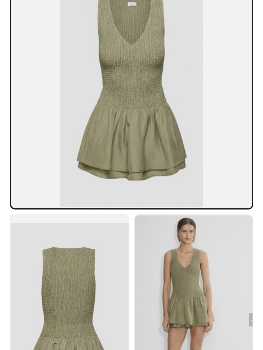 Aritzia Wilfred Upstate Dress - Picture 3 of 3
